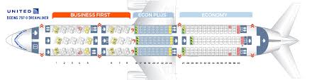 seat map boeing 787 9 united airlines best seats in plane