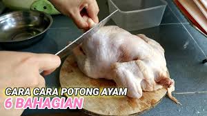 Panggang ayam dengan api kecil agar matang merata. How To Cut Chicken Into 6 Pieces Cara Cara Potong Ayam Howtocutchicken Cutchicken Youtube