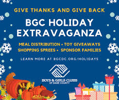 Below are lists of public holidays by country or region. Bgc Holiday Season Boys Girls Clubs Of Dane County