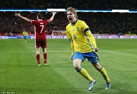 In the field he is in 3rd place after germany and austria. Sweden 2 1 Denmark Zlatan Ibrahimovic And Emil Forsberg Seal Victory Ibrahimovic Zlatan Ibrahimovic Sweden