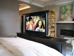 Luxury Motorized Tv Lift Cabinet Bedroom Tv Lift For Bedroom Contemporary Bedroom Luxury Bedroom Master Luxury Master Bedroom Design Tv In Bedroom