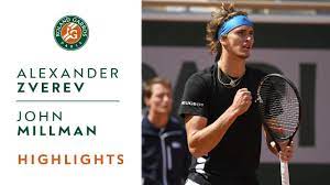Alexander zverev picks sean calvert is on a hot streak picking the french open Alexander Zverev Vs John Millman Round 1 Highlights Roland Garros 2019 Youtube