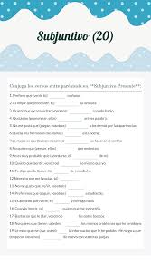 Use This Wizer Me Blended Worksheet Subjuntivo 20 With Your Students Or Create Your O Spanish Lessons For Kids Learning Spanish Vocabulary Spanish Lessons