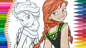 See more of kolorowanka anna musiał on facebook. Anna I Elsa Kolorowanka Kolorowanie Anna I Elsa Malych Raczek Kolorowanka Dla Dzieci Youtube
