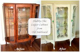 Diy liquor cabinet build how to make your own custom bar with clear epoxy. Diy Shabby Chic Liquor Cabinet From Old Sideboard Ingenious Nesting