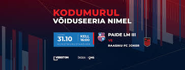 В последних 5 играх paide linnameeskond ii пропускает в среднем 1.00 гола за игру. Paide Linnameeskond Iii Updated Paide Linnameeskond Iii