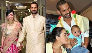 Glamorous Wives And Girlfriends Of Indian Cricketers Shikhar Dhawan Celebrity Biographies Love Story