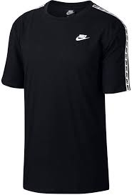 Black And White Nike T Shirt Mens Nike Men S Logo T Shirt Nike Clothes Mens Nike Mens Shirts Mens Tshirts