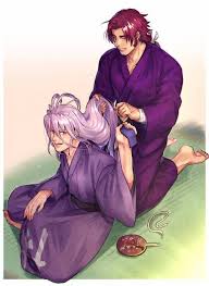 刀剣乱舞 村正の髪を結ってあげる蜻蛉切 とある審神者 とうらぶ速報 刀剣乱舞まとめブログ 刀剣乱舞 村正 村正 蜻蛉切