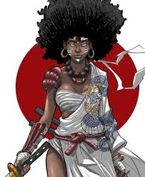 Afro Anime 95 On Instagram Female Afro Samurai Created By Optimusryga Afroanime Blackart Blackart365 N Afro Samurai Black Girl Magic Art Black Art