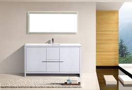 kubebath dolce 60'' single sink high