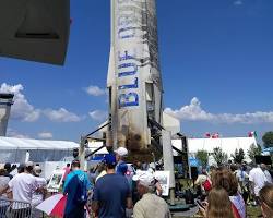 فرود عمودی Blue Origin New Shepard
