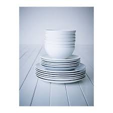 Ikea Us Furniture And Home Furnishings Ikea Dinnerware White Dinnerware Set Dinnerware Set