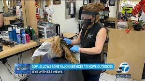 While trying to get the answers, one must see if the technician is willing to. Governor Gavin Newsom Announces New Guidelines For Hair And Nail Salons To Reopen Outdoors Abc7 Los Angeles