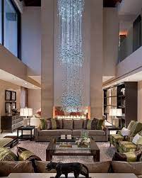 6 Must Try Living Room Lighting Ideas To Create An Elegant Look Elegant Living Room Design Mansion Interior Chandelier In Living Room