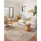 Oriental Area Rug in Natural/Apricot Loloi II