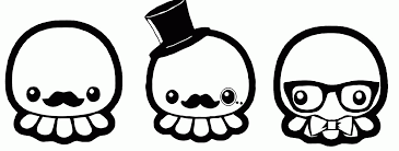 Downloads are subject to this site's term of use. Coloring Page Cute Octopus Novocom Top