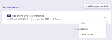 Google express delete credit card. Cards Payments Via Credit Debit Cards Chargebee Docs