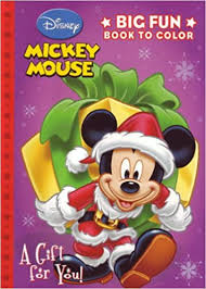This mickey mouse coloring pages article contains affiliate links. Mickey Mouse Christmas Coloring Book A Gift For You Amazon De Disney Enterprises Bucher