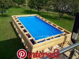 Wood Working Dekoration Garden Woody Packer Diy Swimming Pool Portable Pools Diy Pool
