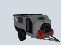 This was built as a prototype for a possible product. Teardrop Offroad Trailer Prototype2 Avi Off Road Trailer Offroad Teardrop Camper Teardrop Camper