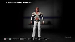 View the wrestlemania cutscene in the outsider storyline in rtwm mode. Recreating Wm 12 Shawn Michaels In Ring And Entrance Attire Bret Hart Ss 95 And Wm 12 Jacket Ps4 Smacktalks Org