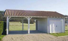 Panneaux A Ossature Bois Section 36 X 97 Cm Avec Contreventement Osb 9 Mm Et Revetement Exterieur En Abri Voiture Garage Pour Voiture Abri Pour Voiture Pergola