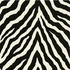 Ohmywall papier peint jungle tropical noir et blanc big panoramique par caddous &. Papier Peint Noir Et Blanc Rayures De Zebre Etosha Thibaut Au Fil Des Couleurs