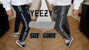 Sizing Update Adidas Yeezy Calabasas Pants Luna Ink Wolves Unboxing