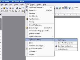 How To Mail Merge Address Labels Using Excel And Word Mail Merge Excel Computer Shortcuts