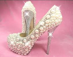 Crystals And Pearls Unique Shoes Sizes Euro 3542 Wedding Shoes Pearl Shoes Unique Wedding Shoes Wedding Shoes