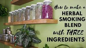 How To Make A Herbal Smoking Blend With Three Ingredients Youtube