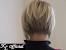 Shoulder Length Short Layered Hair Back View