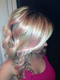 Pin By Stephanie Dieleman On Hair Blonde Hair With Highlights Hair Highlights Down Curly Hairstyles