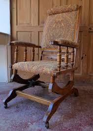 Let me know if you find them. Antique Spring Mechanism Rocking Chair Vinterior