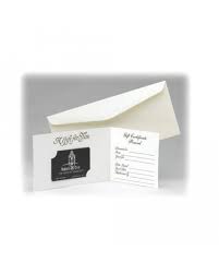 You may also choose to give it to a friend or relative. Gift Card Holder White