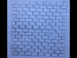 How To Draw A Brick Wall Step By Step Brick Wall Drawing Wall Drawing Wall Quotes Diy