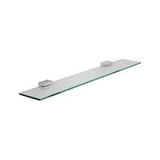 Choose a style to complement your bathroom including wooden shelves, glass bathroom shelves, chrome shelves and stainless steel options. Bathroom Shelves Tap Warehouse