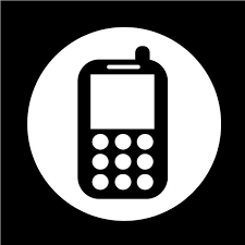 Black And White Mobile Phone Icon Mobile Phone Icon Phone Icons Mobile Icons Phone Png And Vector With Transparent Background For Free Download Phone Icon Phone Logo Mobile Icon
