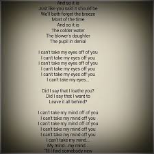 The Blower S Daughter Damien Rice Daughter Lyrics Words Denial