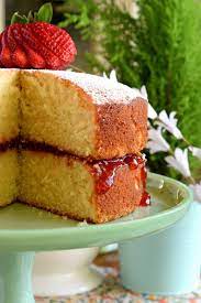 Jam Filled Vanilla Layer Cake Lord Byron S Kitchen Layer Cake Filling Cake No Bake Cake