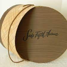 Vintage Saks Fifth Avenue Hat Box Vintage Brown Hat Box Vintage Hat Boxes Brown Hats Hats Vintage