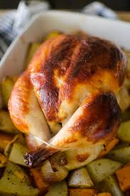 Double breading weighs the chicken down. Buttermilk Roast Chicken Living Lou