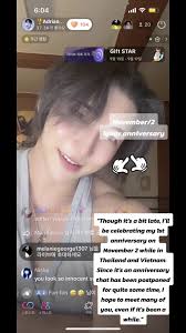 “I’m always grateful, but I feel like I’m not improving. I’m sorry to  everyone, and I love you all.” My 1year anniversary soon❤️🎂