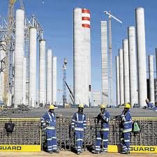 President jacob zuma opens medupi unit 6, medupe power station in lephalale, limpopo province, 30 august 2015. Medupi Workers March To Eskom