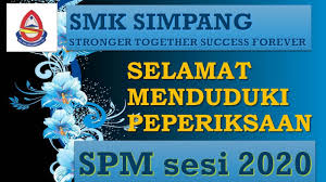 Anda semua di beri petunjuk Selamat Menduduki Peperiksaan Spm 2020 Daripada Unit Bimbingan Dan Kaunseling Smk Simpang Youtube