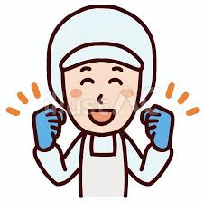 Free illustrations and vector art: Cook, food processing, food factory man