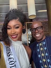 Asalfo et la Miss Côte d'Ivoire 2024