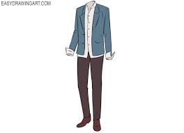 How to draw anime neck & shoulders. How To Draw Anime Clothes Easy Drawing Art