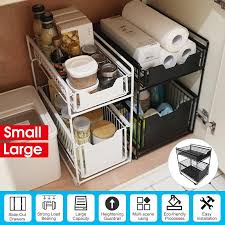 5% coupon applied at checkout. Buy Slide Out Drawers Design 2 Layers Kitchen Storage Shelf Rack Multi Functional Space Saving Organizer Home Supplies Small Large At Affordable Prices Free Shipping Real Reviews With Photos Joom